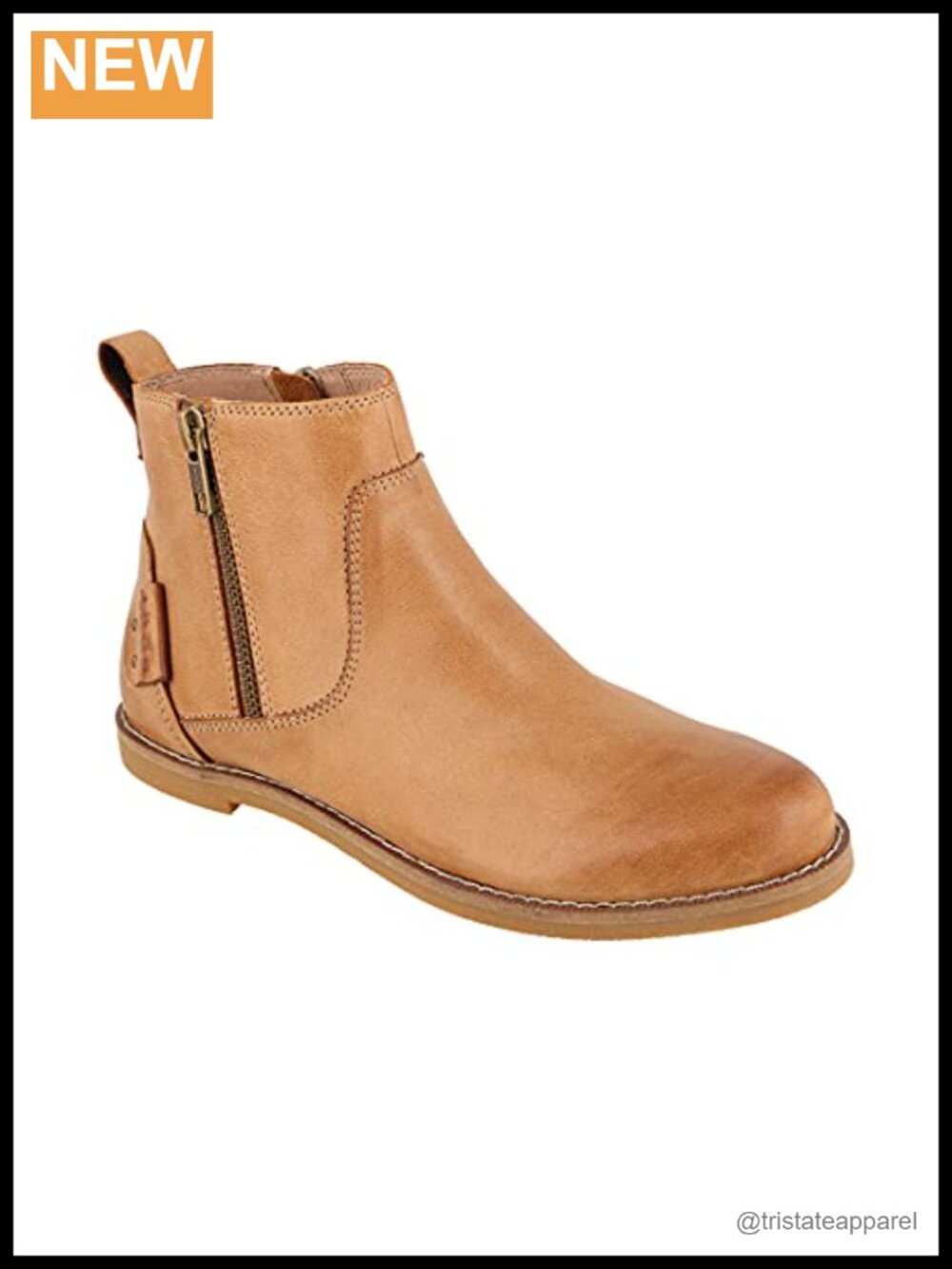 Taos Women's Leather Mid Calf Boots with Zipper Support